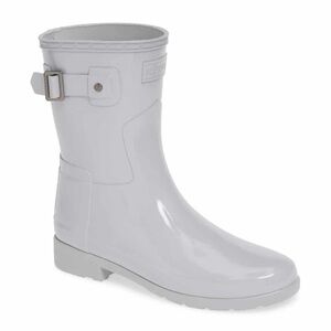 Hunter refined short gloss rain boot US8/EU39 new in box